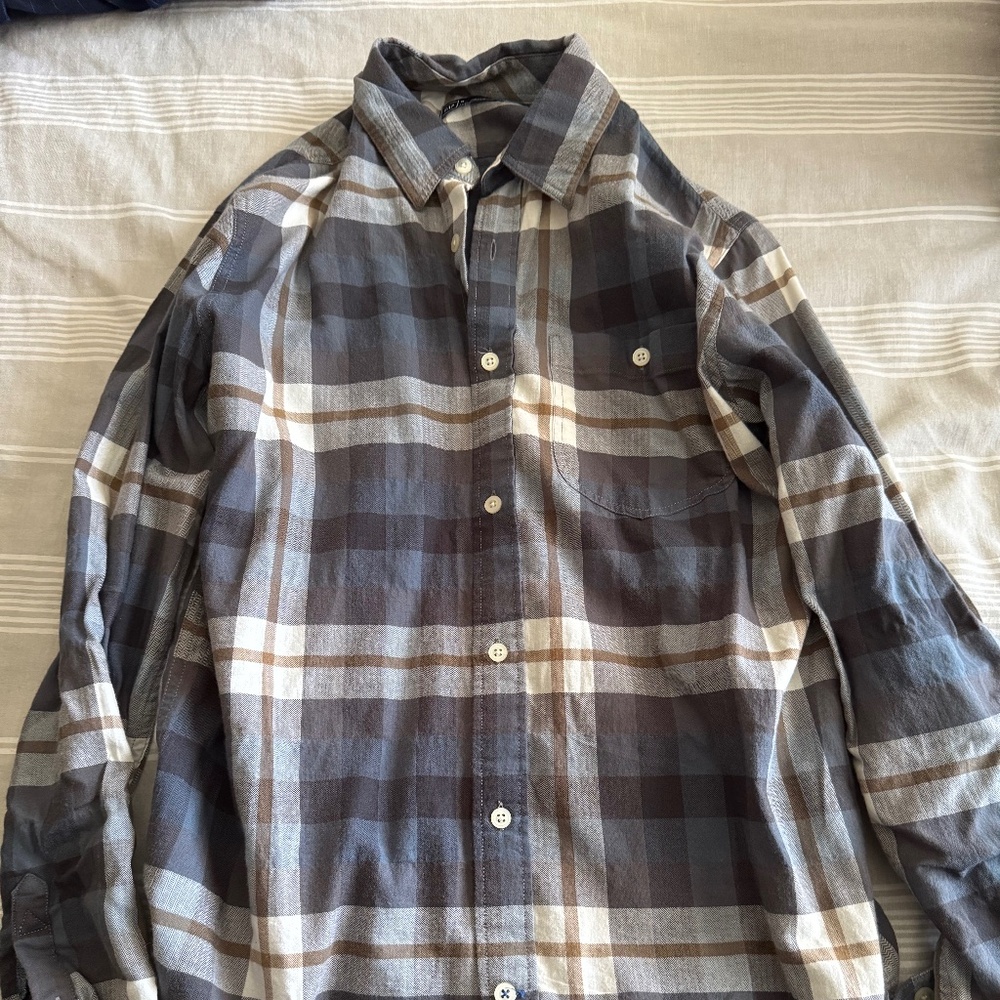 J Crew plaid shirt